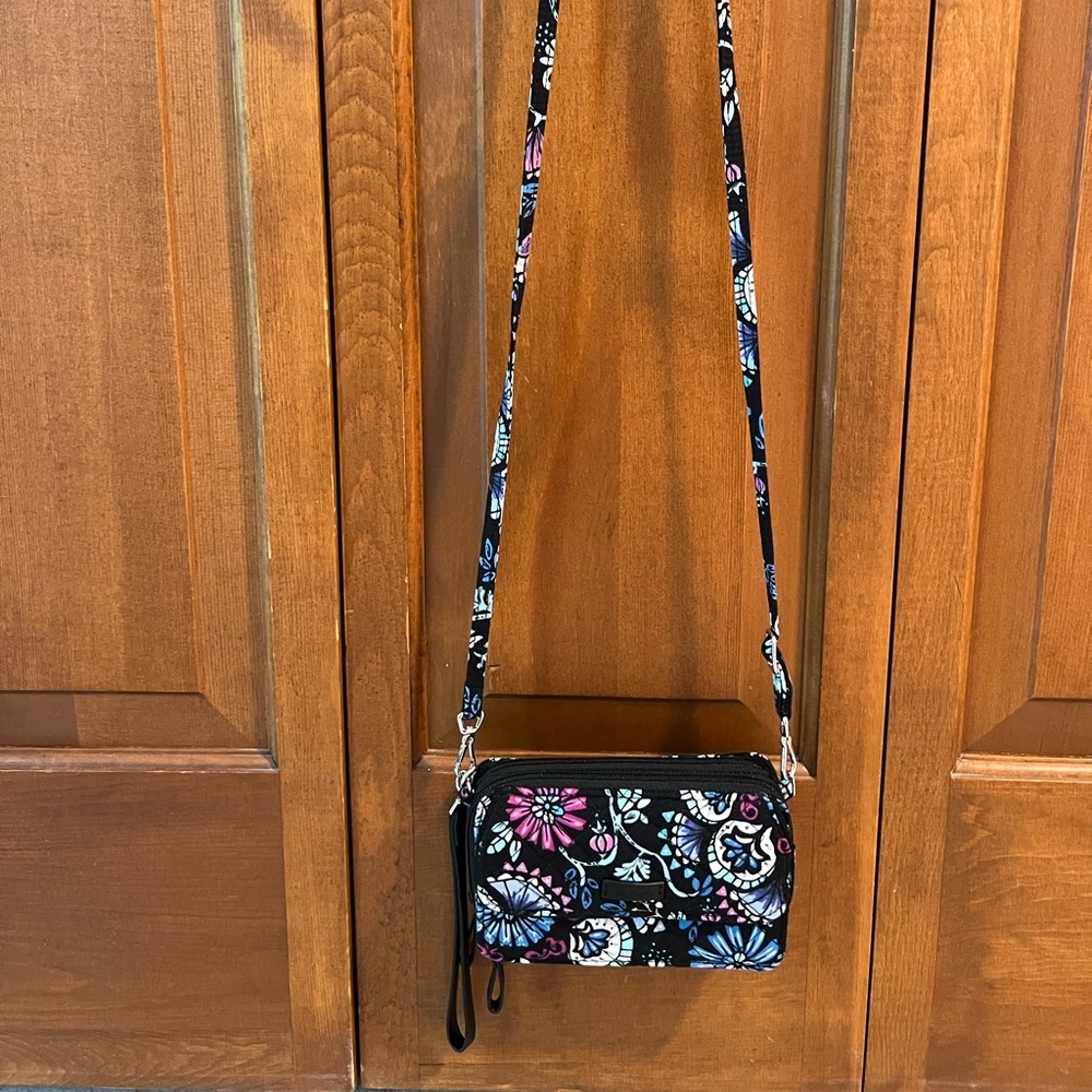Vera Bradley Multicolor Floral Crossbody Bag - Picture 9 of 10
